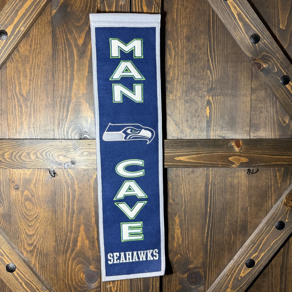 Seattle Seahawks Super Bowl Champions Man‎ Cave Banner